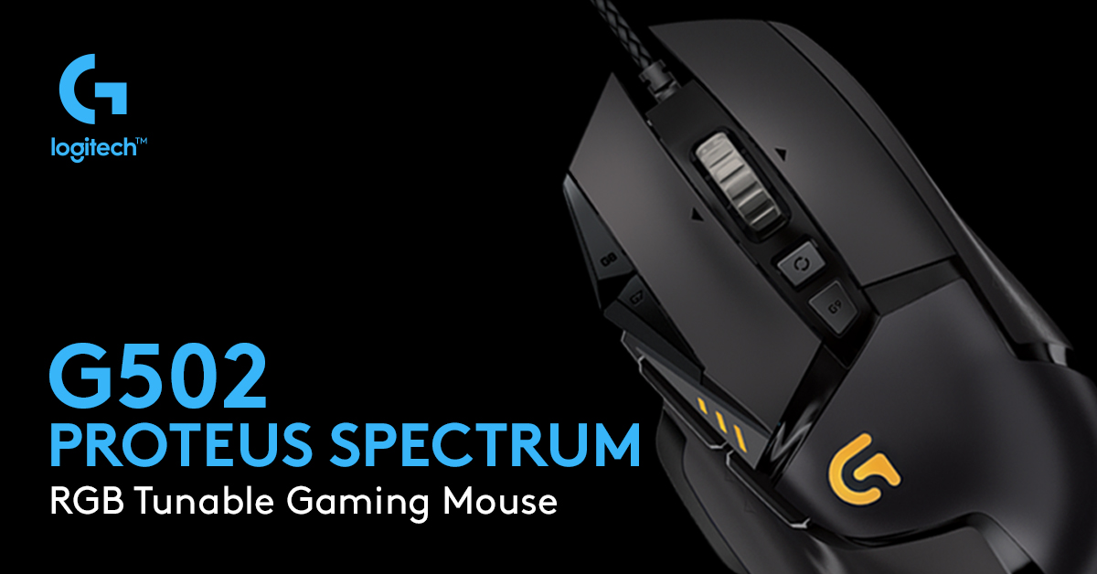 Logitech G502 Logitech G502 Proteus Spectrum